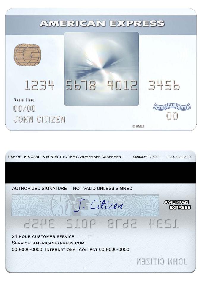 USA New York CFSB bank amex everyday credit card